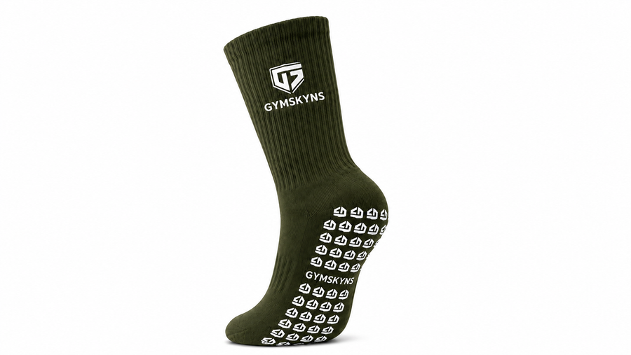 Grip Socks- Army Green