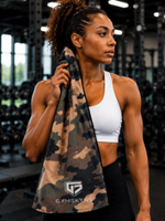 Camo- Microfiber Face towel