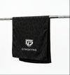 Black Cheetah-  Microfiber Face Towel