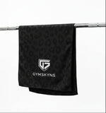 Black Cheetah-  Microfiber Face Towel